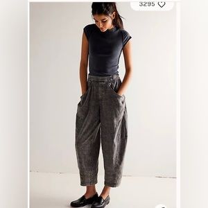 Free people sz XL- High Road Pull-On Barrel Pants
